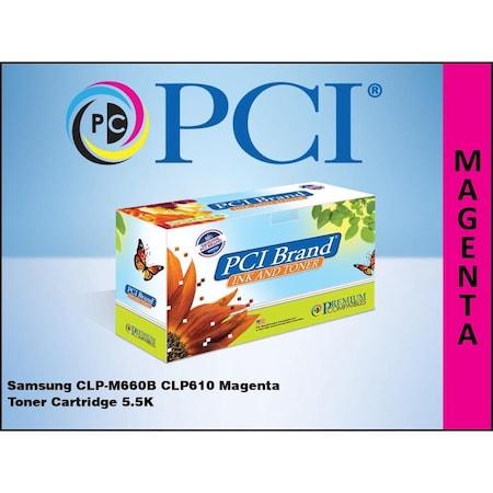 Pci Samsung Clp-M660B Clp610 Magenta Toner CLPM660BPC